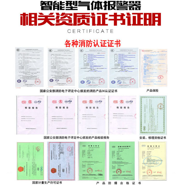 油漆气体报警器防爆认证